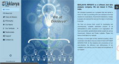 Desktop Screenshot of eklavya.com